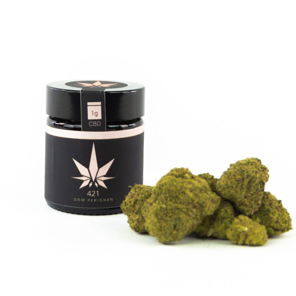 Dom Perignan 1G Glas 421 premium CBD