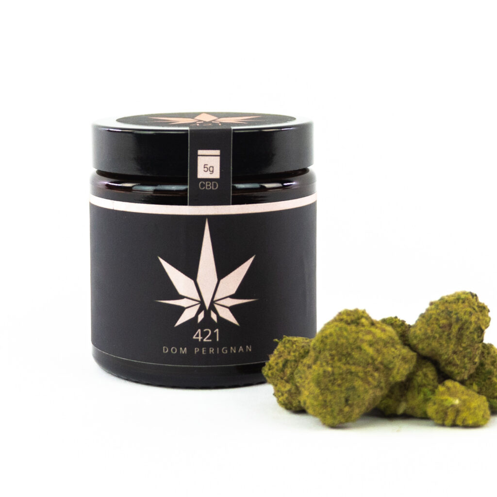 Glas 421 premium CBD Dom Perignam 5g