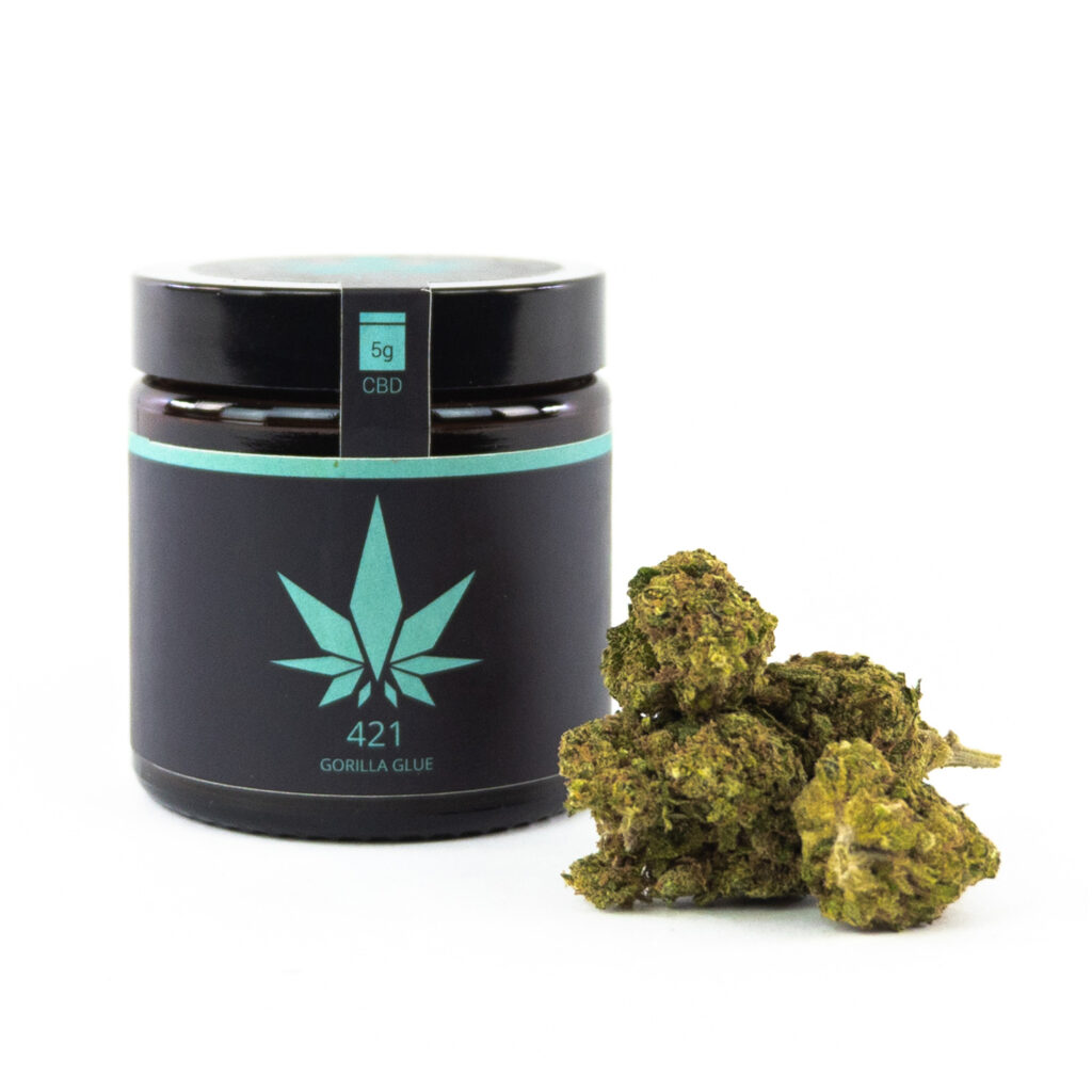 Glas 421 premium CBD Gorilla Glue 5g