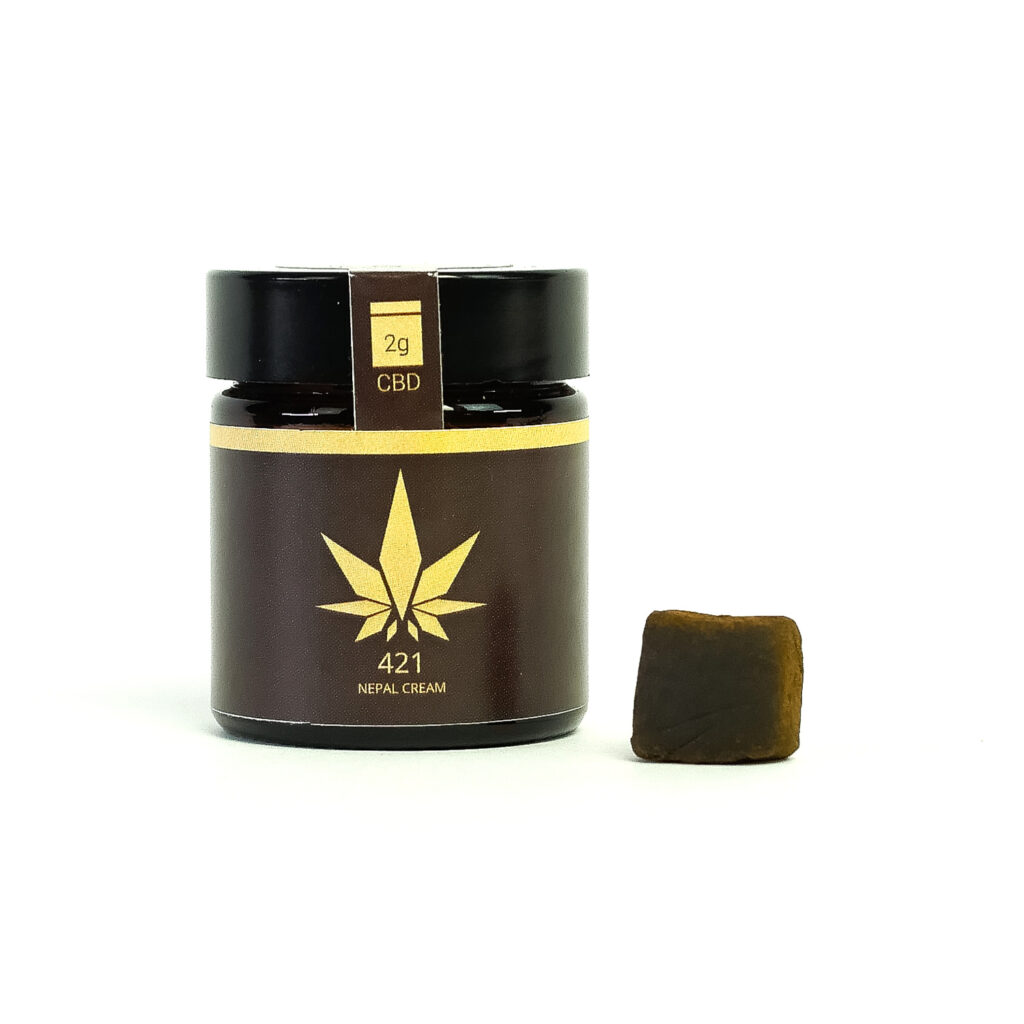 Glas 421 premium CBD Nepal Cream 2g Hash