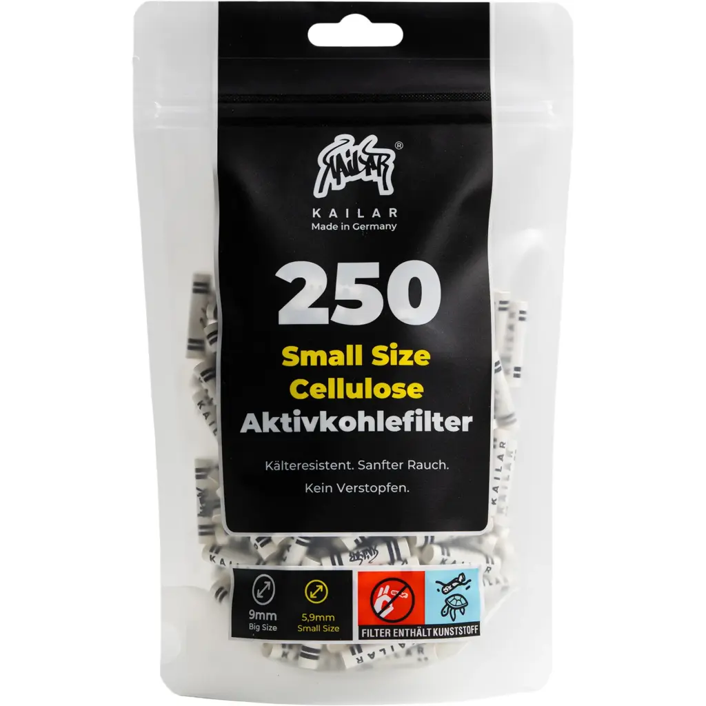 Kailar Aktivkohlefilter 250stk packung